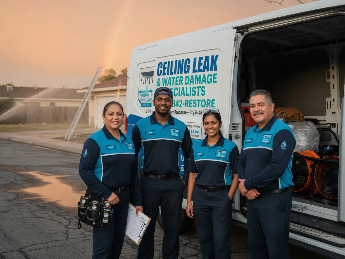 Ceiling Leak Cleanup company in Unity, ME